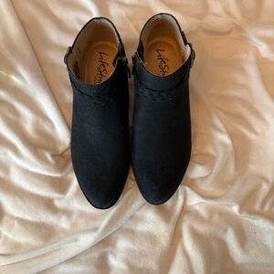 Life Stride Women's Black Ankle Booties